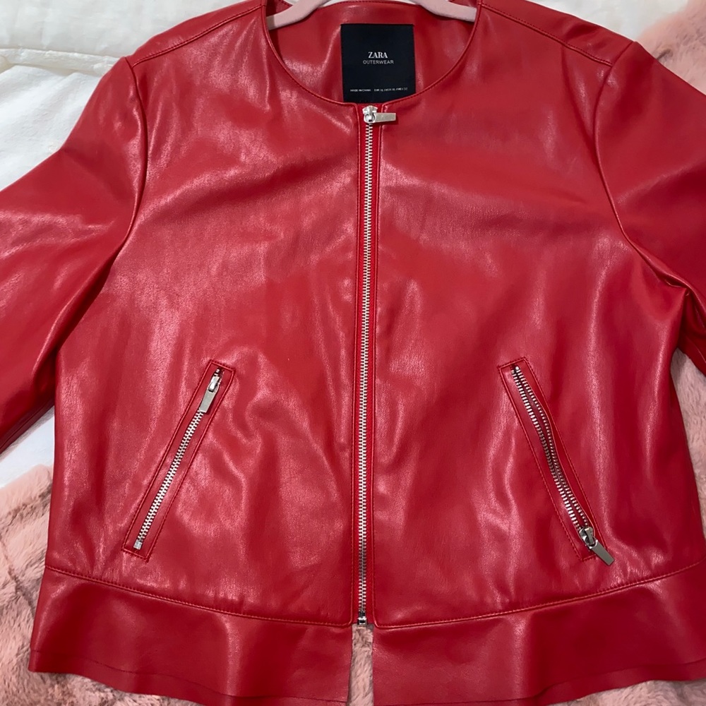 Faux Leather Zara Jacket